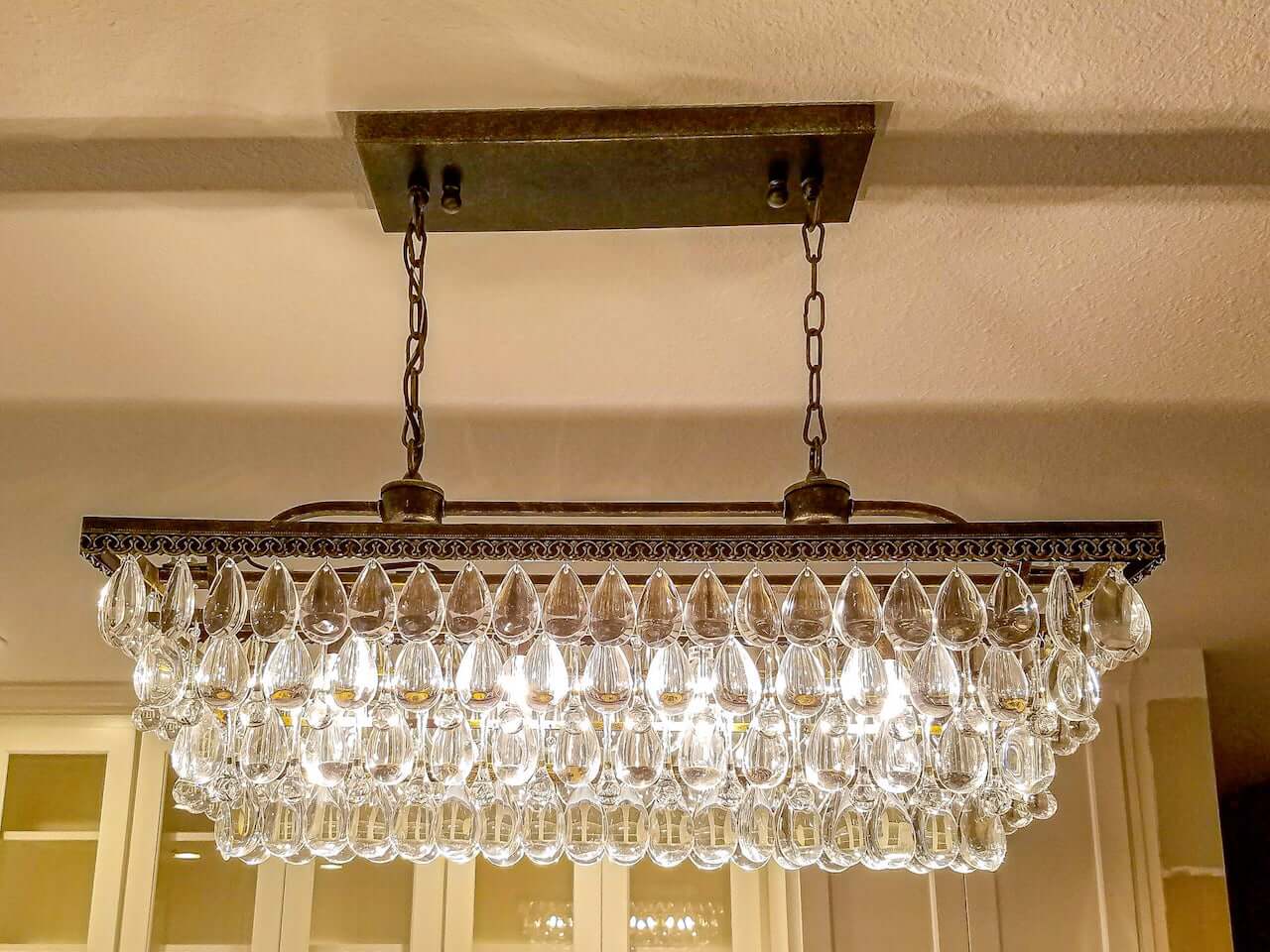 new kitchen chandelier