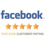 5 star badge from Facebook
